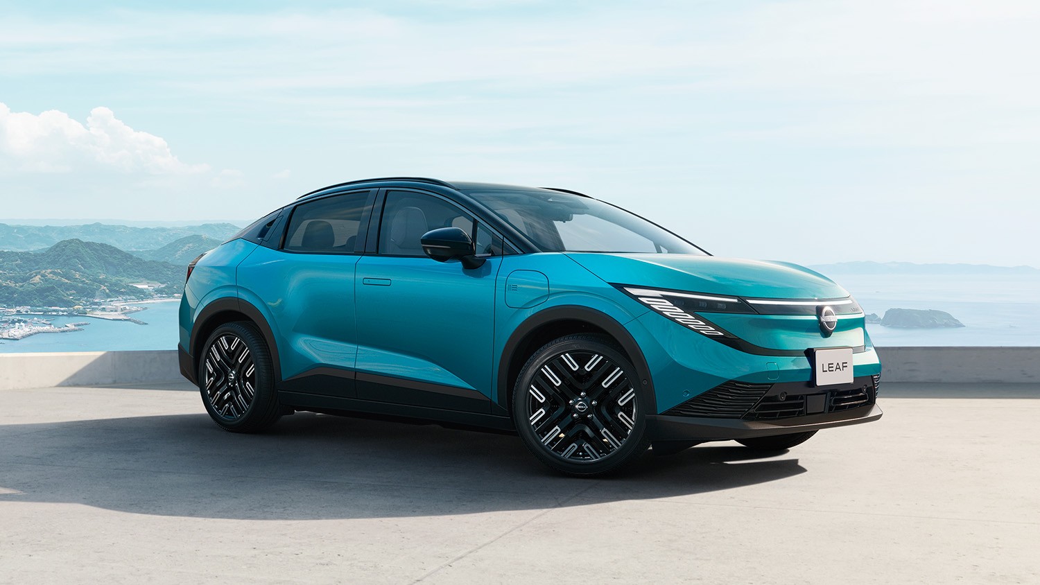 新型日産リーフ（3代目・クロスオーバーSUV）の外観